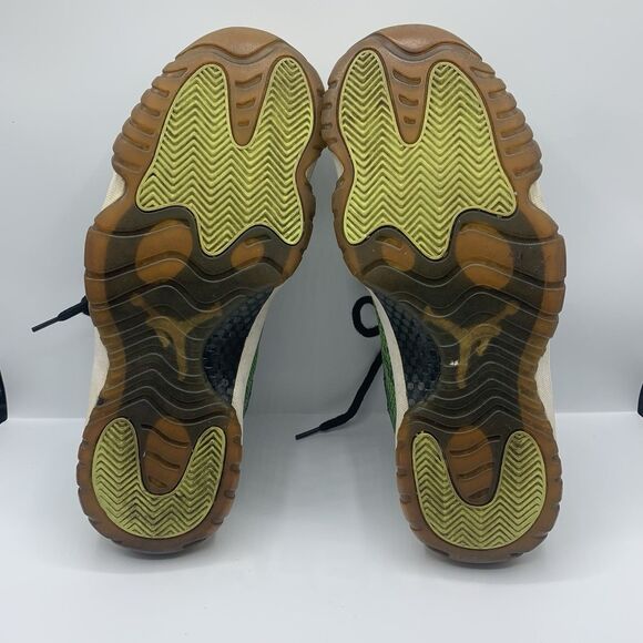 Nike Air Jordan 11 Retro Low Nightshade Green Snakeskin Size 12 #528895-033 - Picture 7 of 8